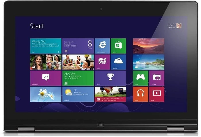 Lenovo Yoga 2 Pro, silber, Core i5-4210U, 8GB RAM, 256GB SSD, DE
