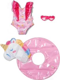 Zapf creation BABY born Zubehör - Schwimm-Set Einhorn