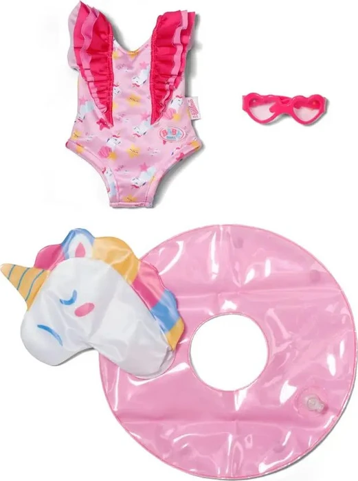 Zapf creation BABY born Zubehör - Schwimm-Set Einhorn