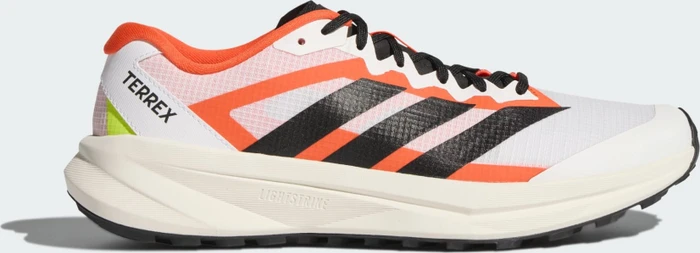 adidas Terrex Agravic Lite white/core black/impact orange (Herren)