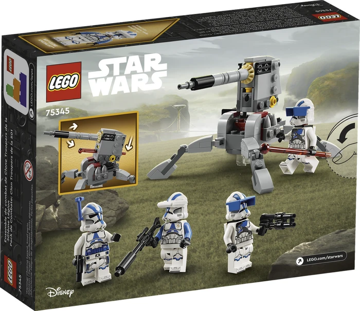 LEGO Star Wars - 501st Clone Troopers Battle Pack