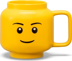 LEGO Keramikbecher mit Jungengesicht 530ml