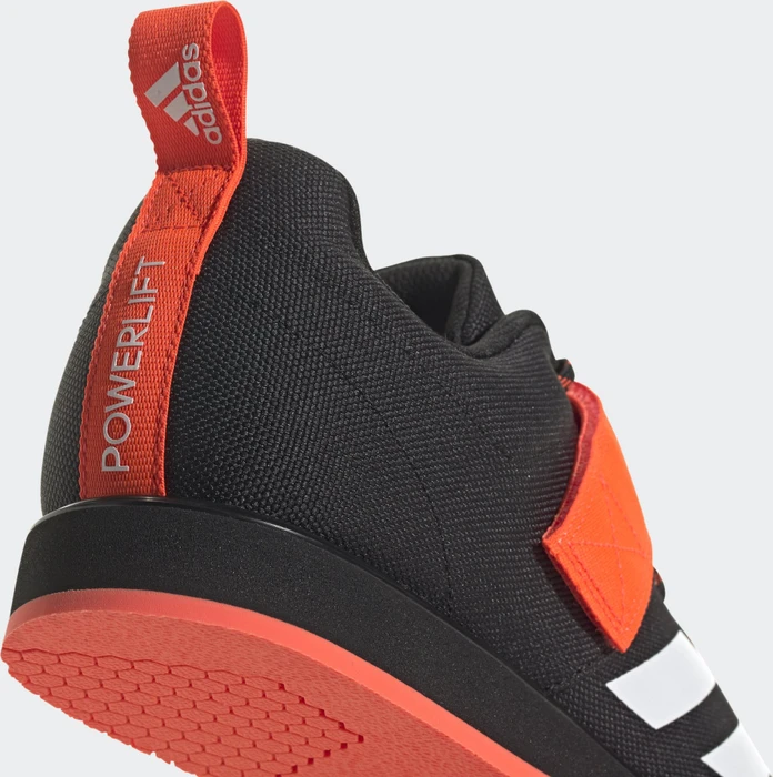 adidas Powerlift 4 core black/cloud white/solar red (Herren)
