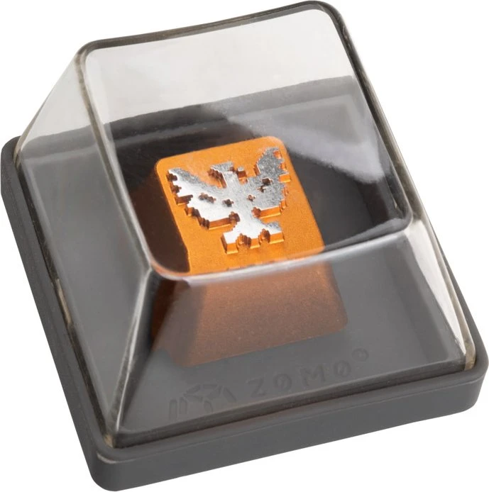 Zomoplus Keycap Battle City Basisstation, Aluminium, gold/weiß, 1 Taste