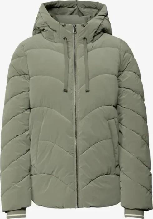 Street One Jacke mit Wellen-Steppung Jacke lichen green (Damen)