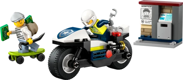 LEGO City - Verfolgungsjagd mit dem Polizeimotorrad