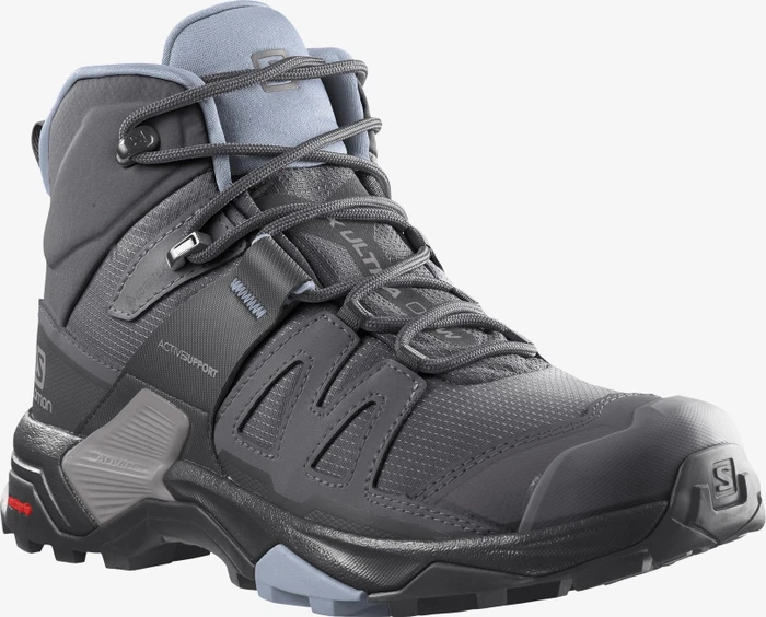 Salomon X Ultra 4 Mid GTX magnet/black/zen blue (Damen)