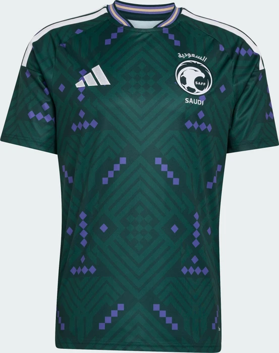 adidas FIFA WM 2026 Saudi-Arabien Heimtrikot kurzarm aurora ivy/white (Herren)