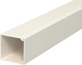 OBO Bettermann WDK25025CW Kabelkanal, 25x25mm, 2m, cremeweiß