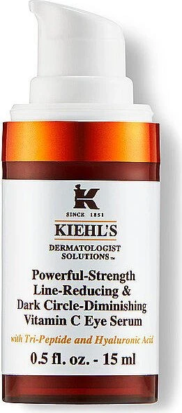 Kiehl's Powerful-Strength Line-Reducing & Dark Circle Diminishing Vitamin C Eye Serum, 15ml