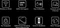 Keychron K6 Pro, PBT, schwarz, LEDs RGB, hot-swap, Keychron K Pro RED, USB/Bluetooth, US Vorschaubild