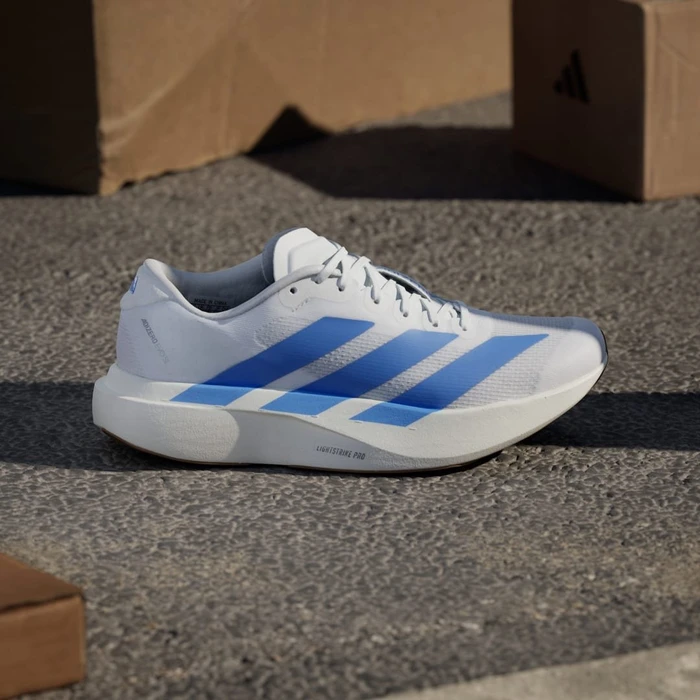 adidas Adizero Evo SL cloud white/blue fusion/off white (Damen)
