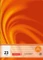 Brunnen Vivendi Schulheft, A4, Lineatur 23, orange, 16 Blatt Vorschaubild