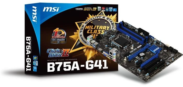 MSI B75A-G41 (Intel 1155)