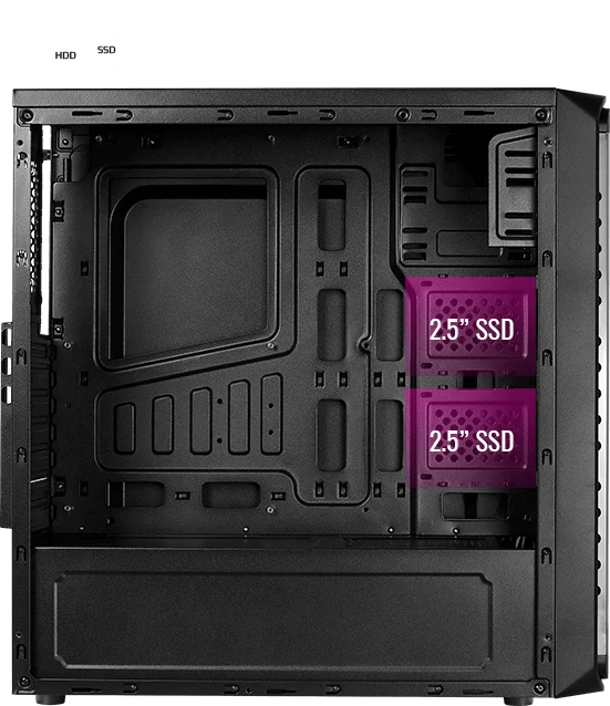 AeroCool System Integrator SI-5200 Frost, Acrylfenster