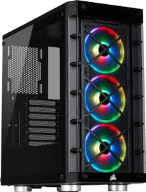 Corsair iCue 465X RGB, schwarz, Glasfenster