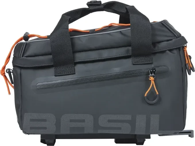 Basil Miles Tarpaulin MIK Gepäcktasche schwarz/orange