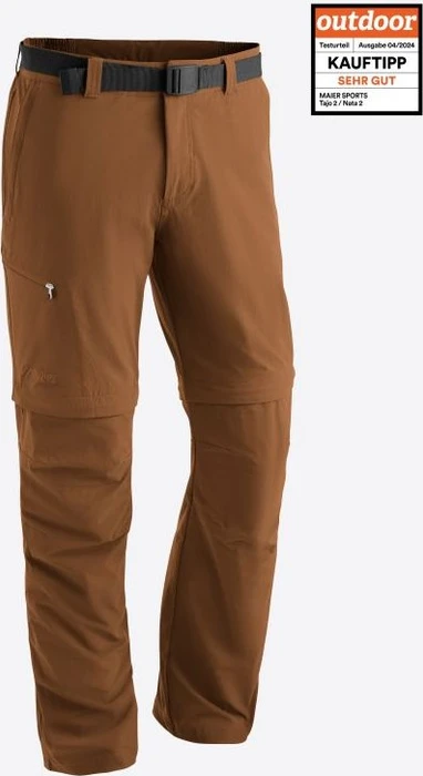 Maier Sports Tajo 2 Zip-Off Hose lang rustic amber (Herren)
