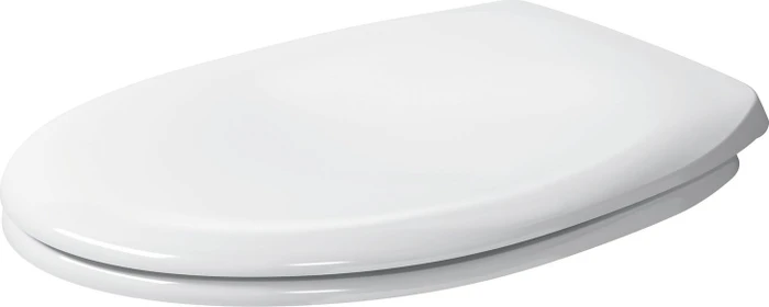 Duravit Darling WC-Sitz 0064204700 pergamon, Scharniere Edelstahl Image