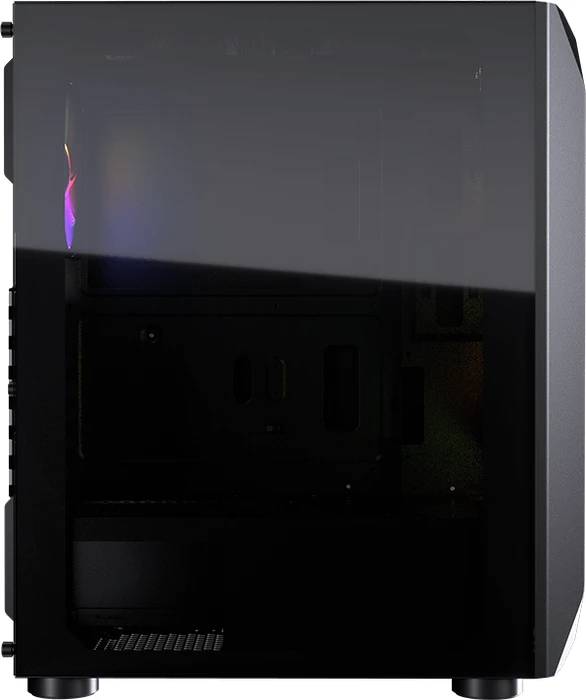 Cougar MX410-G RGB, Glasfenster