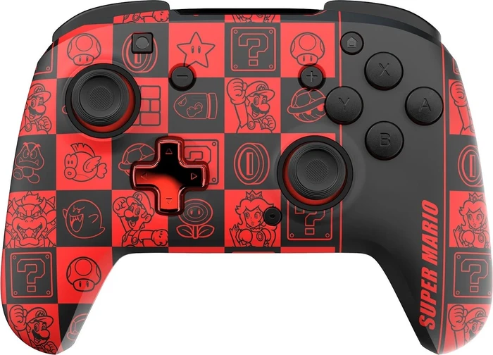 PDP Rematch Glow Wireless Controller super icons (Switch)