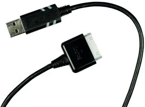 Logic3 30-Pin/USB-Adapterkabel, schwarz