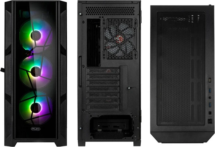 Raijintek Ponos Ultra TG4, Glasfenster