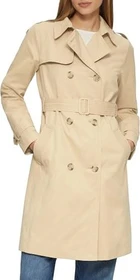 s.Oliver Trenchcoat mit Streifen-Futter Mantel sandstein (Damen)