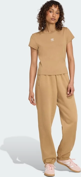 adidas Essentials Slim T-Shirt kurzarm cardboard (Damen)