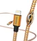 Hama Lade-/Datenkabel Reflective Lightning/USB-A 1.5m orange Vorschaubild
