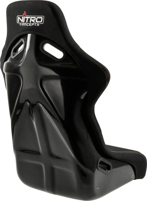 Nitro Concepts R300 Evo Sim Racing Seat, Schalensitz, schwarz