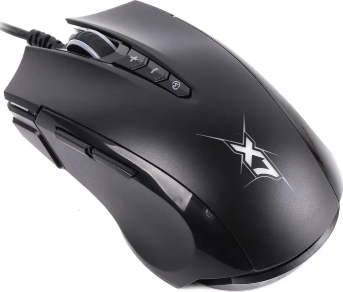 A4Tech X89 Oscar Neon Gaming Mouse, Stone schwarz, USB