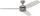 CasaFan Night Flight BN-TR Deckenventilator chrom/transparent (9313217)