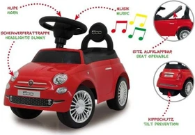 Jamara Fiat 500 rot