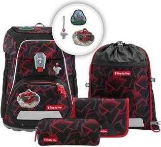 Step by Step Fit Ninja Yuma Schultaschen-Set, 5-tlg.