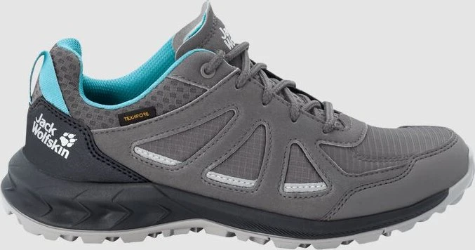 Jack Wolfskin Woodland 2 Texapore Low grey/light blue (Damen)
