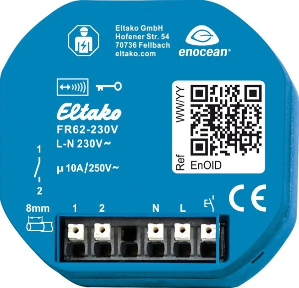 Eltako FR62-230V Funk-Relaisaktor, Schaltaktor