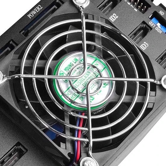SilverStone Front Panel Storage FS208