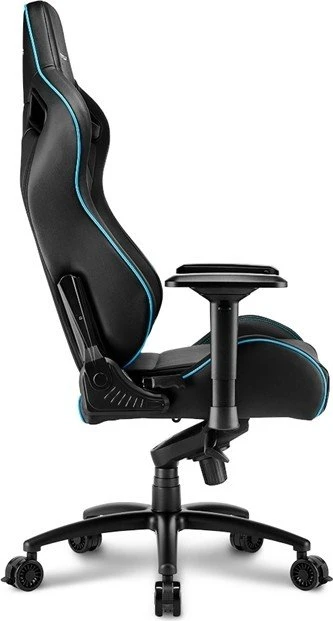 Sharkoon Skiller SGS4 Gamingstuhl, schwarz/blau