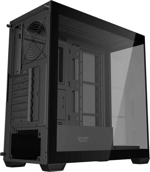 DarkFlash DS900W Black, Glasfenster