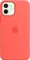 Apple Silikon Case mit MagSafe für iPhone 12/iPhone 12 Pro zitruspink Vorschaubild