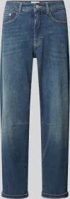Opus Melly Relax Barrel Powerstretch Mid Rise Jeans mid blue (Damen)