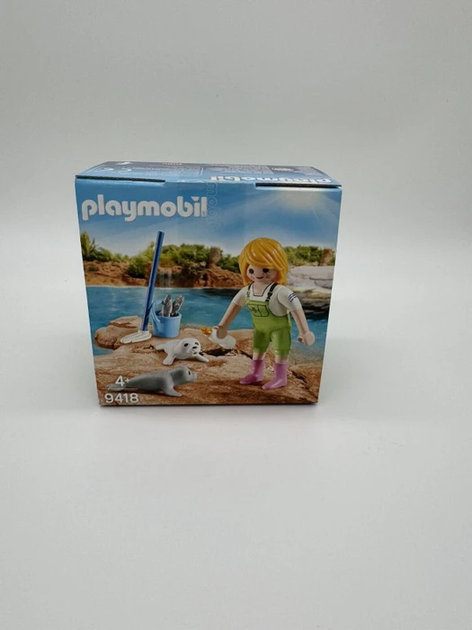 playmobil Ostereier Tierpflegerin mit Seehundbabys