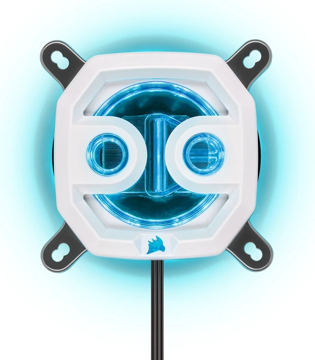 Corsair Hydro X Series XC7 RGB - 2019, weiß, 115X/AM4