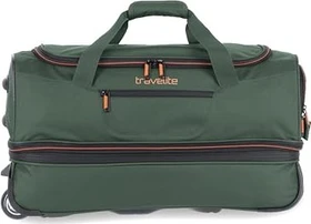 Travelite Basics Rollenreisetasche S erweiterbar dunkelgrün