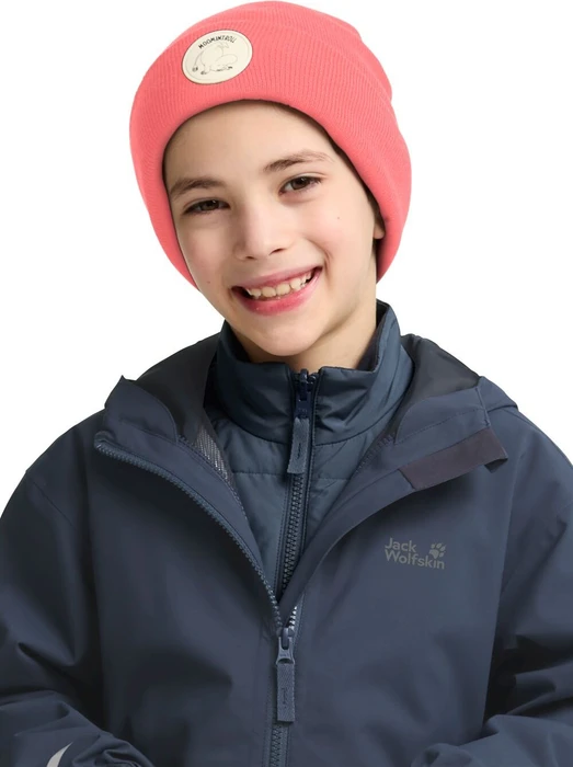Jack Wolfskin Moomin Beanie sunset coral (Junior)