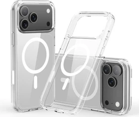 Nevox StyleShell ShockFlex MagSafe für Apple iPhone 17 Pro transparent