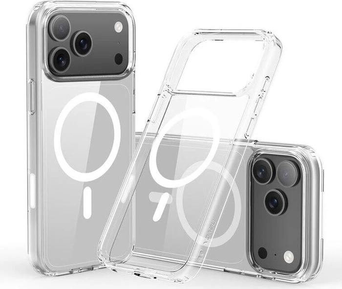 Nevox StyleShell ShockFlex MagSafe für Apple iPhone 17 Pro transparent