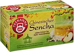 Teekanne Chinesischer Sencha Tee Beutel, 20 Stück