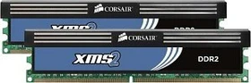 Corsair XMS2 UDIMM 4GB Kit, DDR2-800, CL5-5-5-18